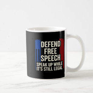 Spreek je uit terwijl het nog legaal is Mens Dom R Koffiemok