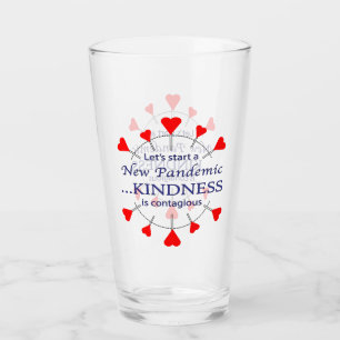 Spreek je uit voor vriendelijkheid glas