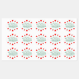 Spreek je uit voor vriendelijkheid labels