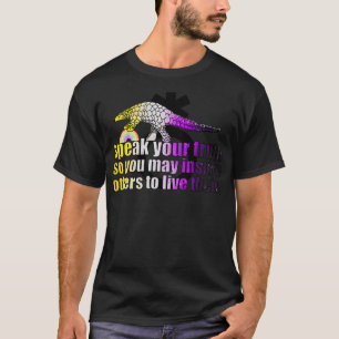 Spreek je waarheid t-shirt