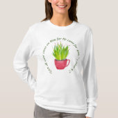 Spreek Jezus Succulenten T-shirt (Voorkant)