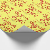 Spreek Leven Cadeaupapier (Hoek)