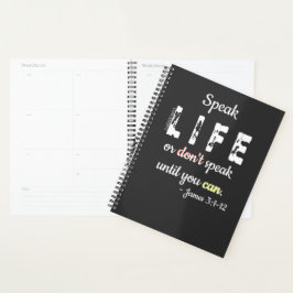 Spreek Leven of Spreek Niet - Planner