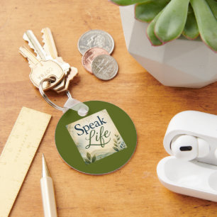 Spreek Leven Sleutelhanger