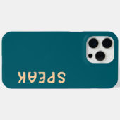 SPREEK LOGO Case-Mate iPhone CASE (Achterkant (horizontaal))