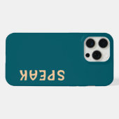 SPREEK LOGO iPhone HOESJE (Achterkant horizontaal)