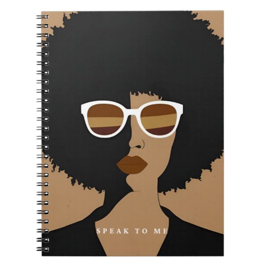 Spreek me aan in het dagboek notitieboek (Voorkant)