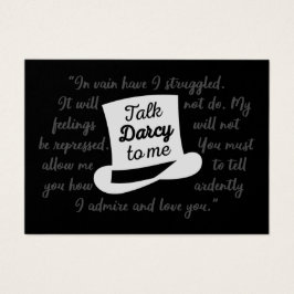 Spreek me af visitekaartje