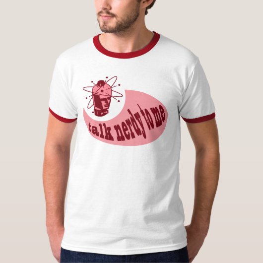 Spreek me nerdy tegen de T-shirt (Voorkant)
