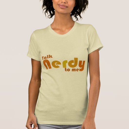 Spreek me nerveus t-shirt (Voorkant)