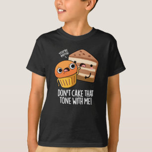 Spreek Me Niet Met Die Toon Aan Leuk Snack PuDark  T-shirt