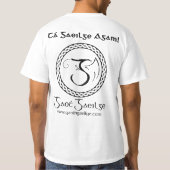 Spreek met mij, ik ken Iers T-shirt (Achterkant)