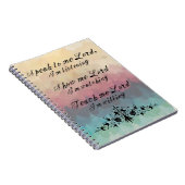 Spreek met mij Lord Note Book Notitieboek (Rechterzijde)