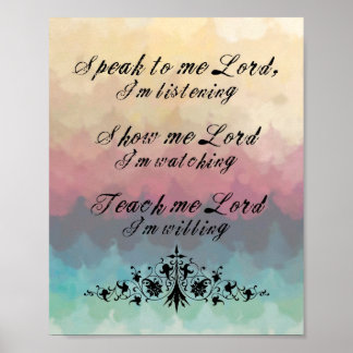 Spreek met mij Lord Poster
