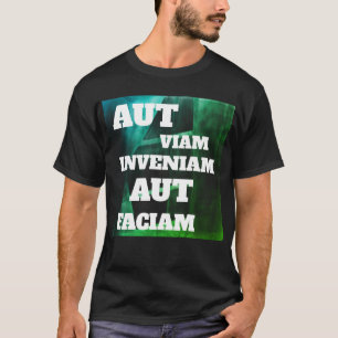 Spreek met stijl – Klassiek Latijns spreuk T-shirt