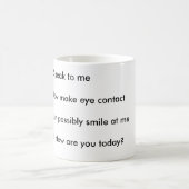 Spreek niet met me koffie mok (Center)