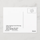 Spreek niet tenzij u de Stilte kunt verbeteren Briefkaart (Achterkant)