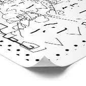 Spreek op als ik lips-Poster niet lees Poster (Hoek)