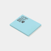 Spreek op – Ik kan geen gedachten lezen Funny Comm Post-it® Notes (Schuin)
