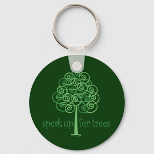 Spreek op voor bomen - Boom Hugger Sleutelhanger