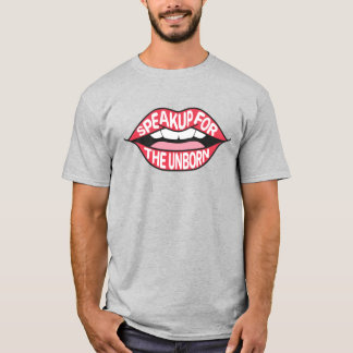 Spreek op voor de ongeboren t-shirt