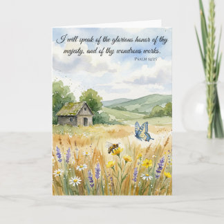 Spreek over Gods heerlijke werken! Psalm 145:5 Kaart