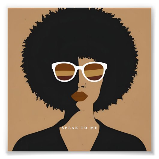 "Spreek tot Mij"Foto Uitbreiding Foto Afdruk (Voorkant)