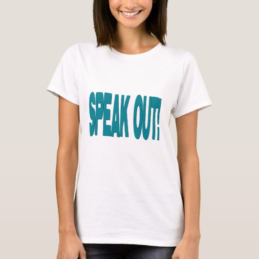 Spreek uit T-shirt (Voorkant)