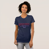 Spreek uit tegen huiselijk geweld! Het is tijd ... T-shirt (Voorkant volledig)