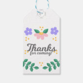 Spreek uw dankbaarheid uit met gepersonaliseerde d cadeaulabel (Voorkant)