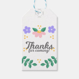 Spreek uw dankbaarheid uit met gepersonaliseerde d cadeaulabel