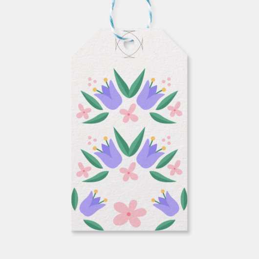 Spreek uw dankbaarheid uit met gepersonaliseerde d cadeaulabel (Achterkant)