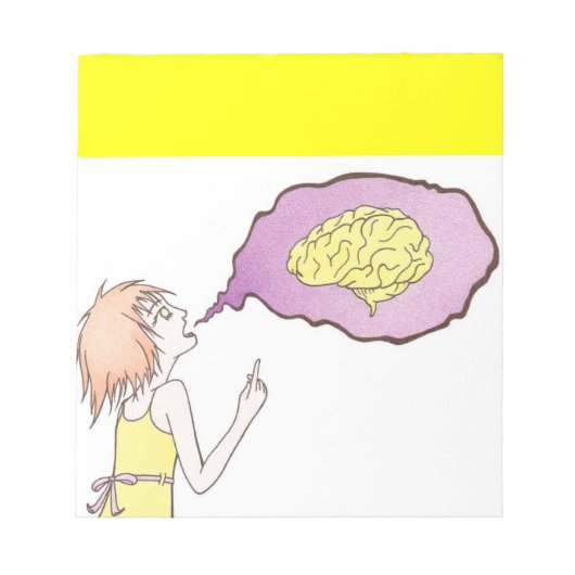 Spreek uw notitieblok van geest (Voorkant)