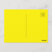 Spreek uw Sjabloon van het Bericht Briefkaart (Achterkant)