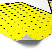 Spreek uw Sjabloon van het Bericht Poster (Hoek)