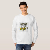 Spreek uw stijl Bold Urban Streetwear Sweatshirt (Voorkant volledig)