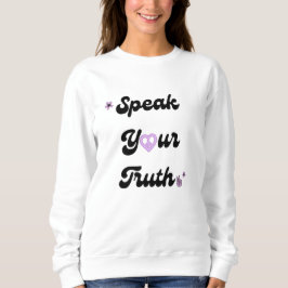 Spreek uw Truth Retro Trui