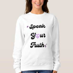 Spreek uw Truth Retro Trui