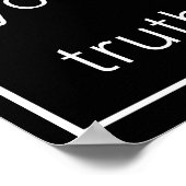 Spreek uw waarheidsgetrouwe Poster (oorspronkelijk (Hoek)