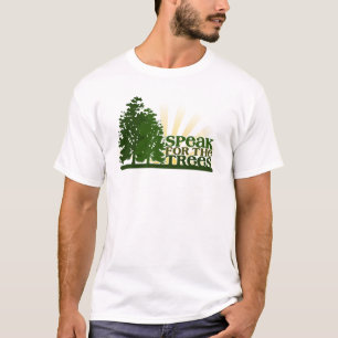 Spreek voor de bomen t-shirt