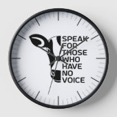 Spreek voor degenen die geen stem hebben, Vegan Wa (Voorkant)