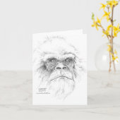 Spreek Wenskaarten Bigfoot Kaart (Gele Bloem)