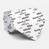 Spreek zacht stropdas (Opgerold)