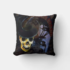 Spreekbord Skelet Kussen Halloween
