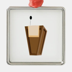 Spreekingspatroon Metalen Ornament