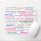 Spreekt u ...? in veel talen muismat (Met muis)