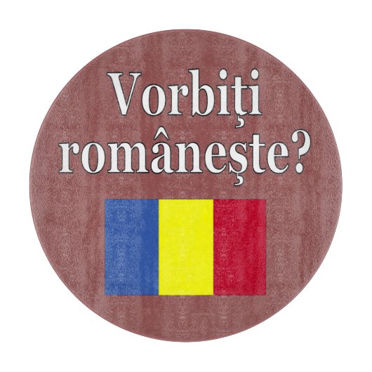 Spreekt u Roemeens? Markering Snijplank (Voorkant)