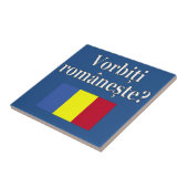 Spreekt u Roemeens? Markering Tegeltje (Zijkant)