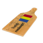 Spreekt u Roemeens? Vlag bf Snijplank (Hoek)
