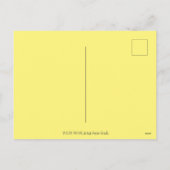 SPREEKTIJD VAAK EN TULIPS, LADY SKELETON Funny Feestdagenkaart (Achterkant)